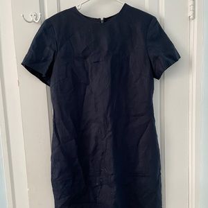 navy talbots smock dress
